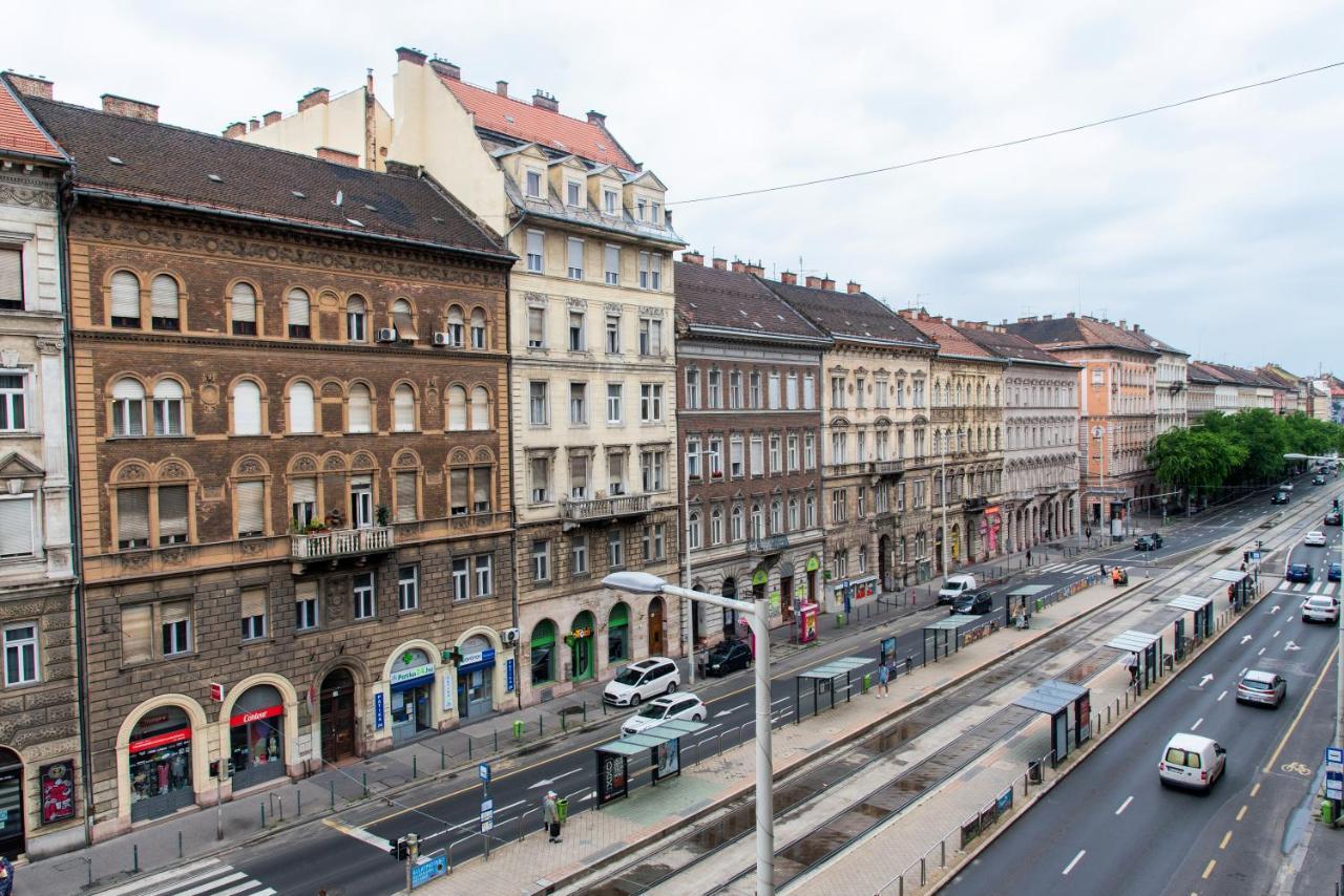 Ferenc Ring Panorama Apartment Budapest Exterior foto